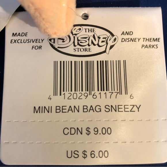 Disney Seven Dwarfs Mini Bean Bag Set - Picture 10 of 11